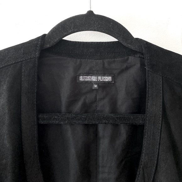 Alexandre Plokhov Suede Leather Bomber Jacket 50​​​​ - Picture 2 of 13